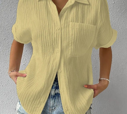 Brielle™ | Relaxed Textured Top - Novela New York
