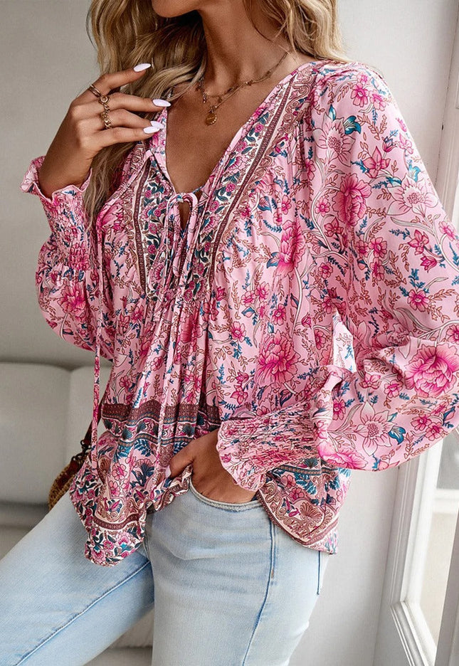 Helena™ | Summer Floral Top - Novela New York