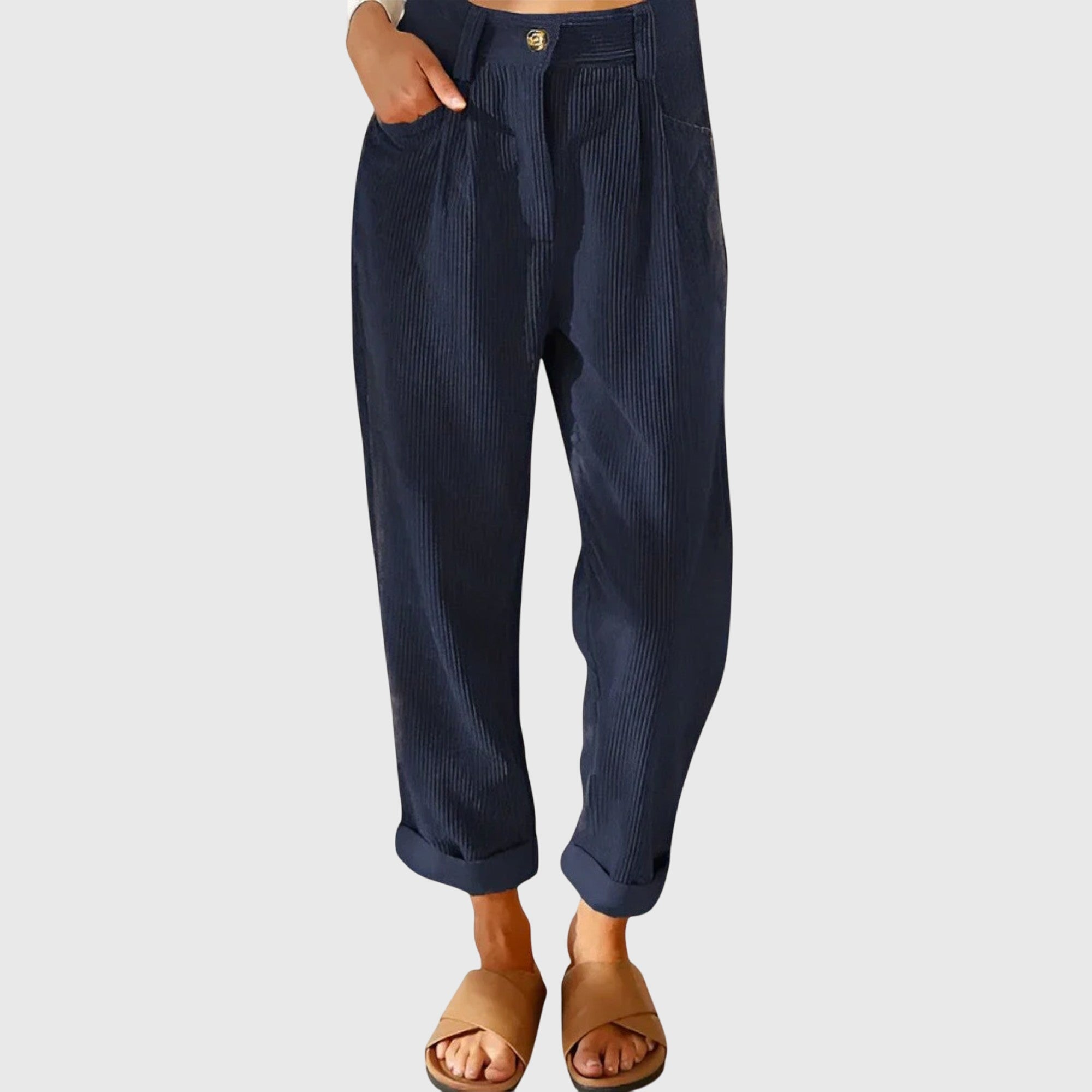 Jana - Modern Cord Pants - Novela New York
