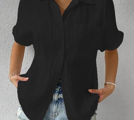 Brielle™ | Relaxed Textured Top - Novela New York
