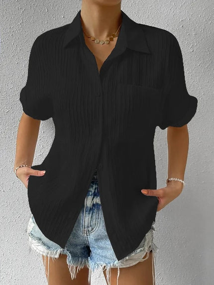 Brielle™ | Relaxed Textured Top - Novela New York