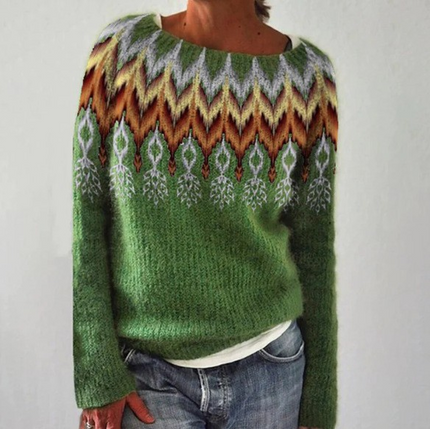Emily | Cozy Retro Sweater - Novela New York