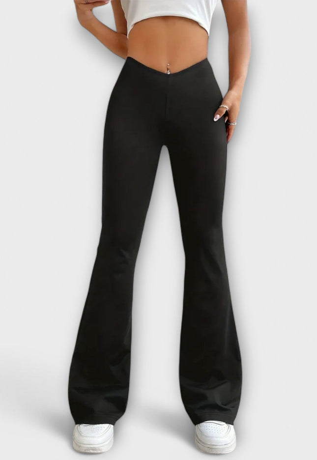 Serena - Relaxed Pants with Flared Leg - Novela New York
