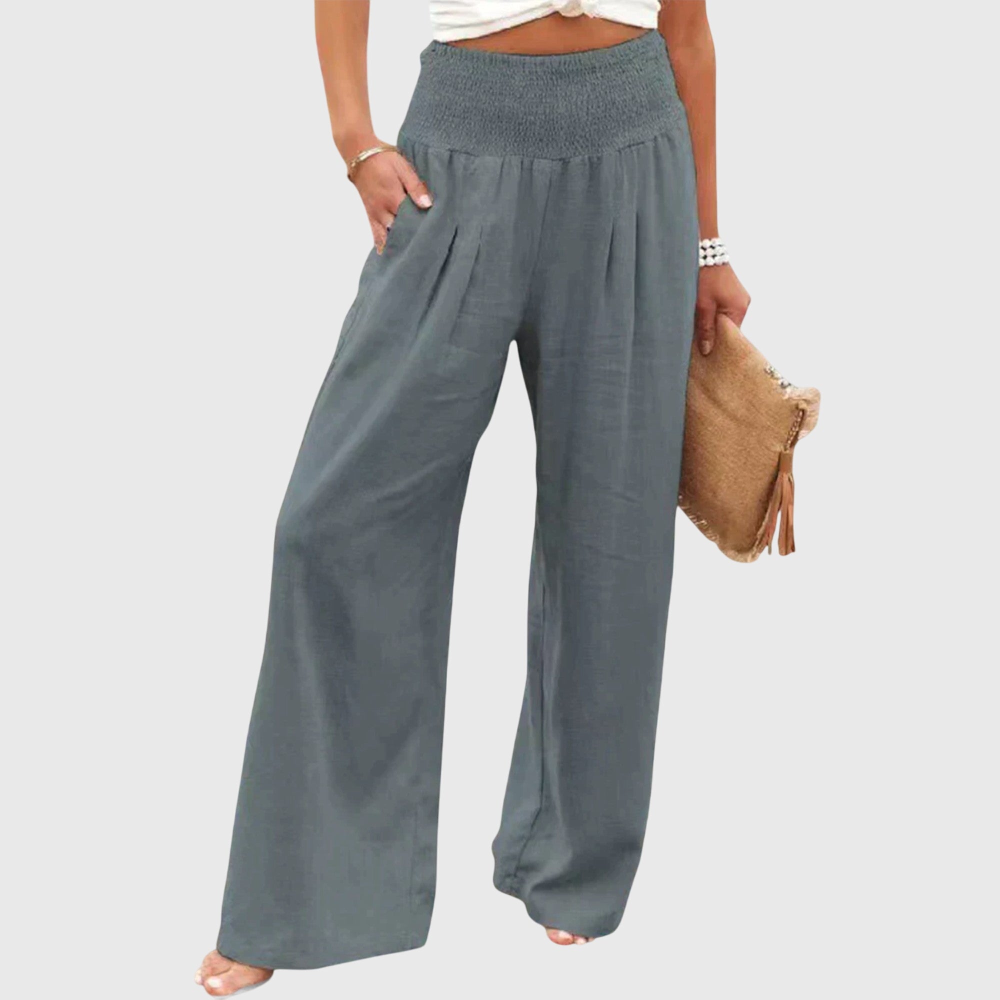 Julie - Airy and Elegant Pants - Novela New York