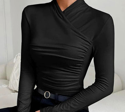 Jane™ | Classic Cross-Neck Top - Novela New York