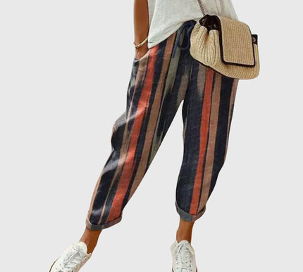 Burga - Comfortable Cotton Pants - Novela New York