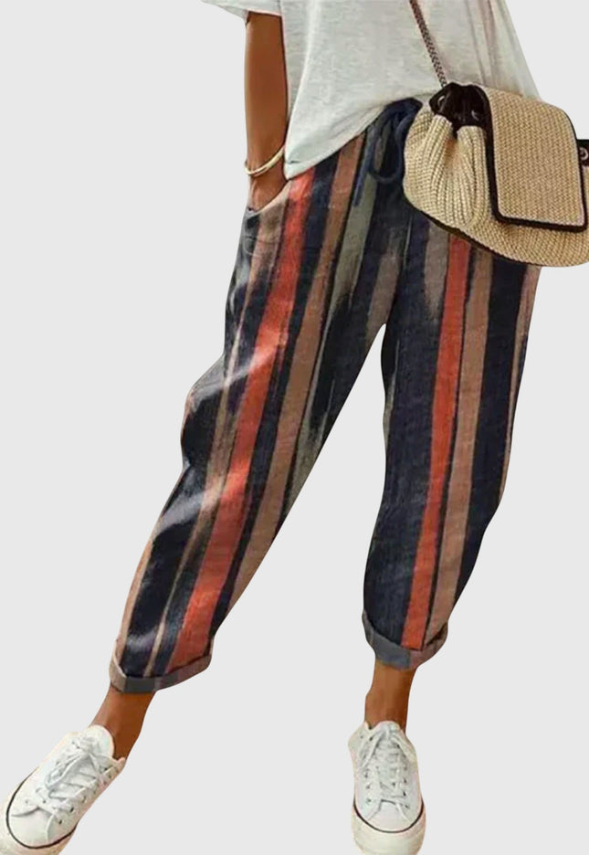 Burga - Comfortable Cotton Pants - Novela New York