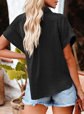 Brielle™ | Relaxed Textured Top - Novela New York