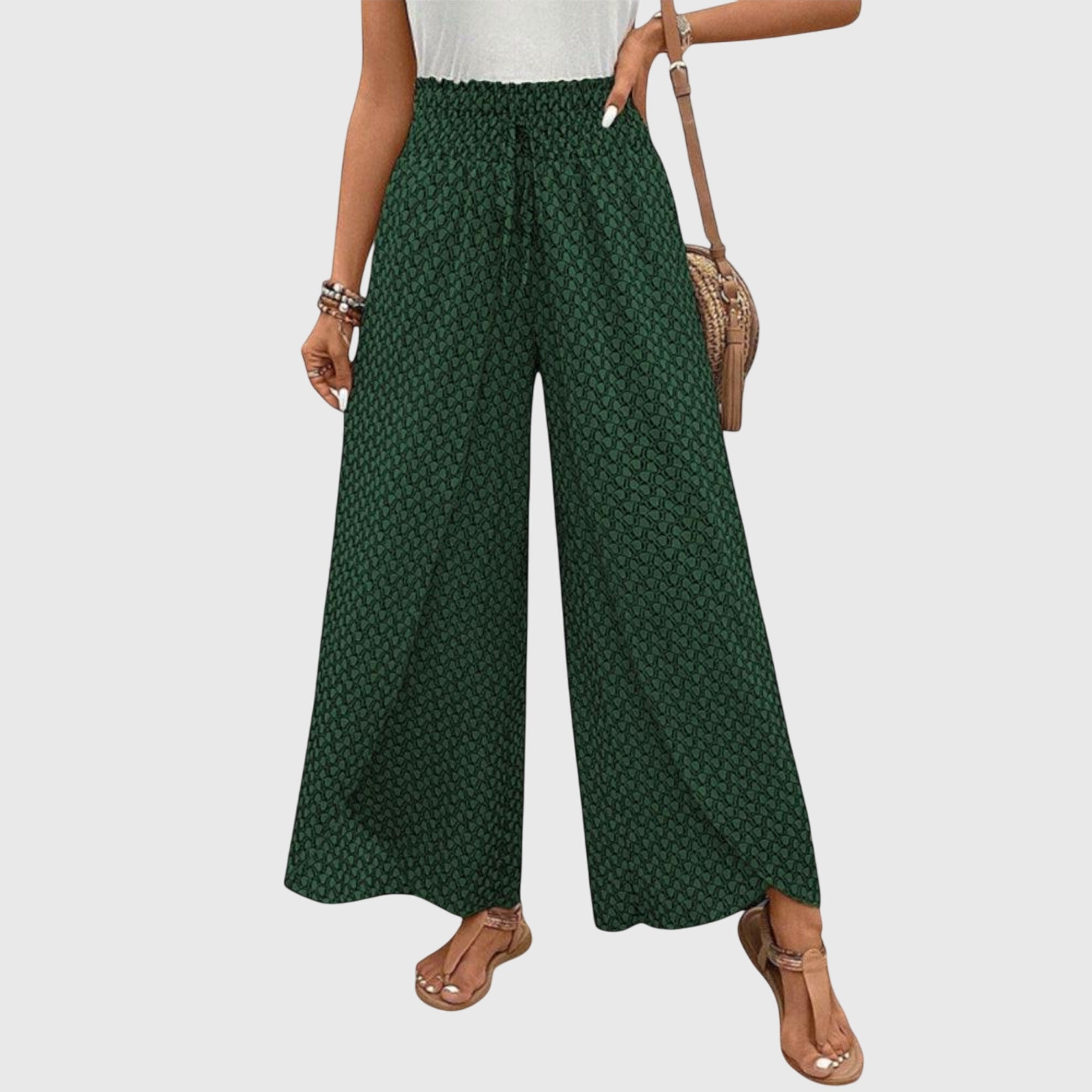 Chiara - Stylish Palazzo Pants - Novela New York