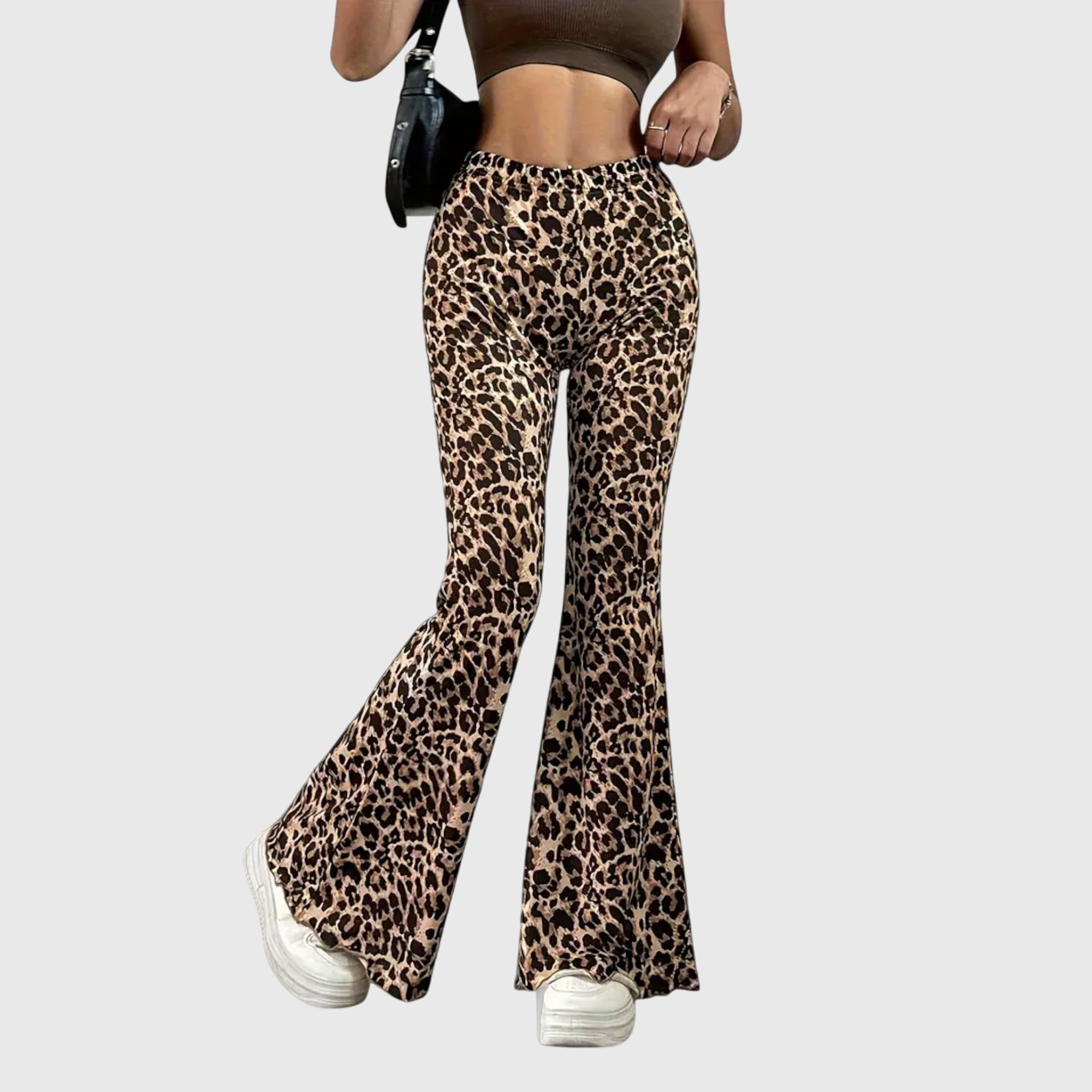 Leopard Bootcut Pants - Novela New York