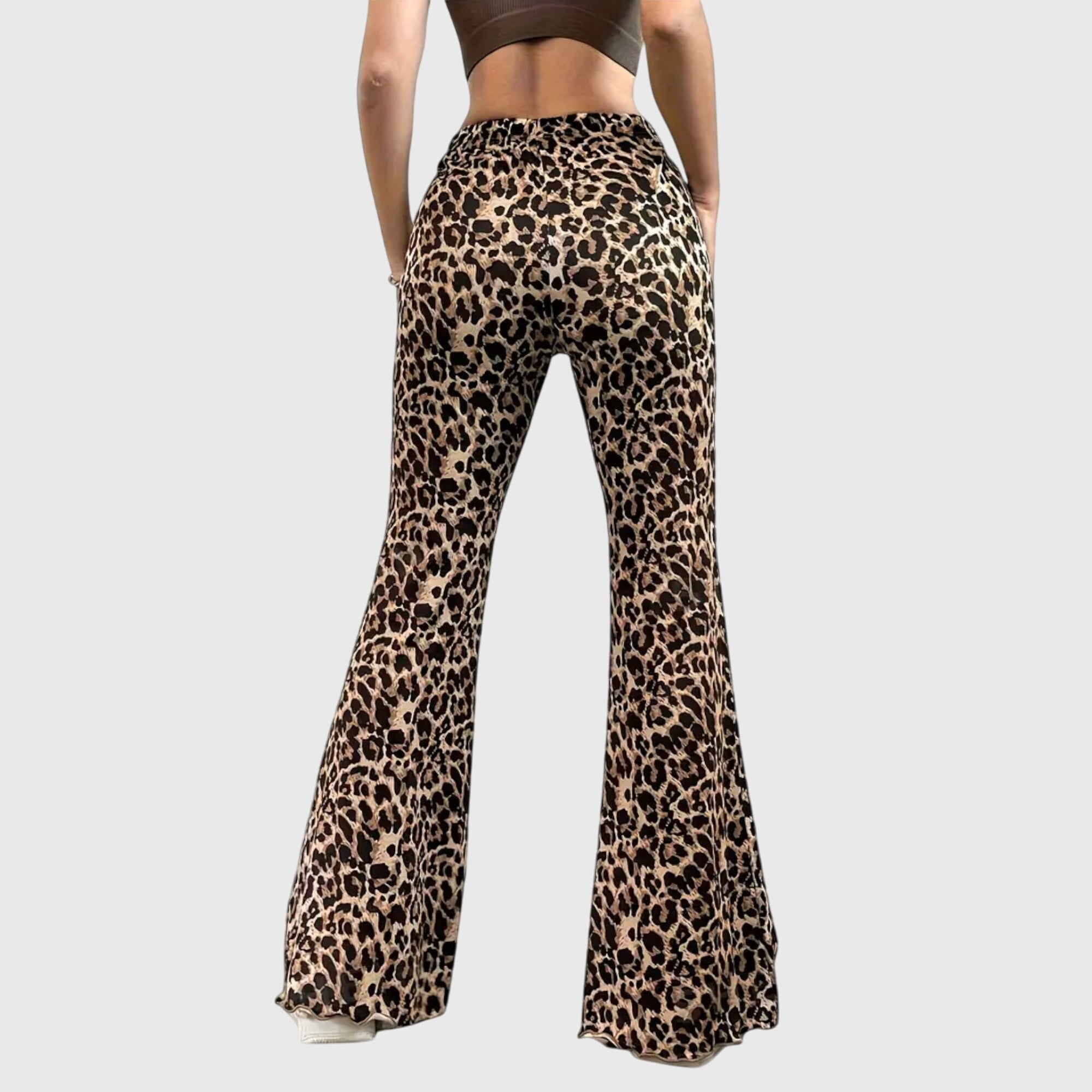 Leopard Bootcut Pants - Novela New York