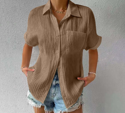 Brielle™ | Relaxed Textured Top - Novela New York