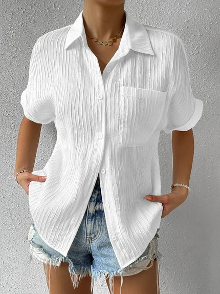 Brielle™ | Relaxed Textured Top - Novela New York