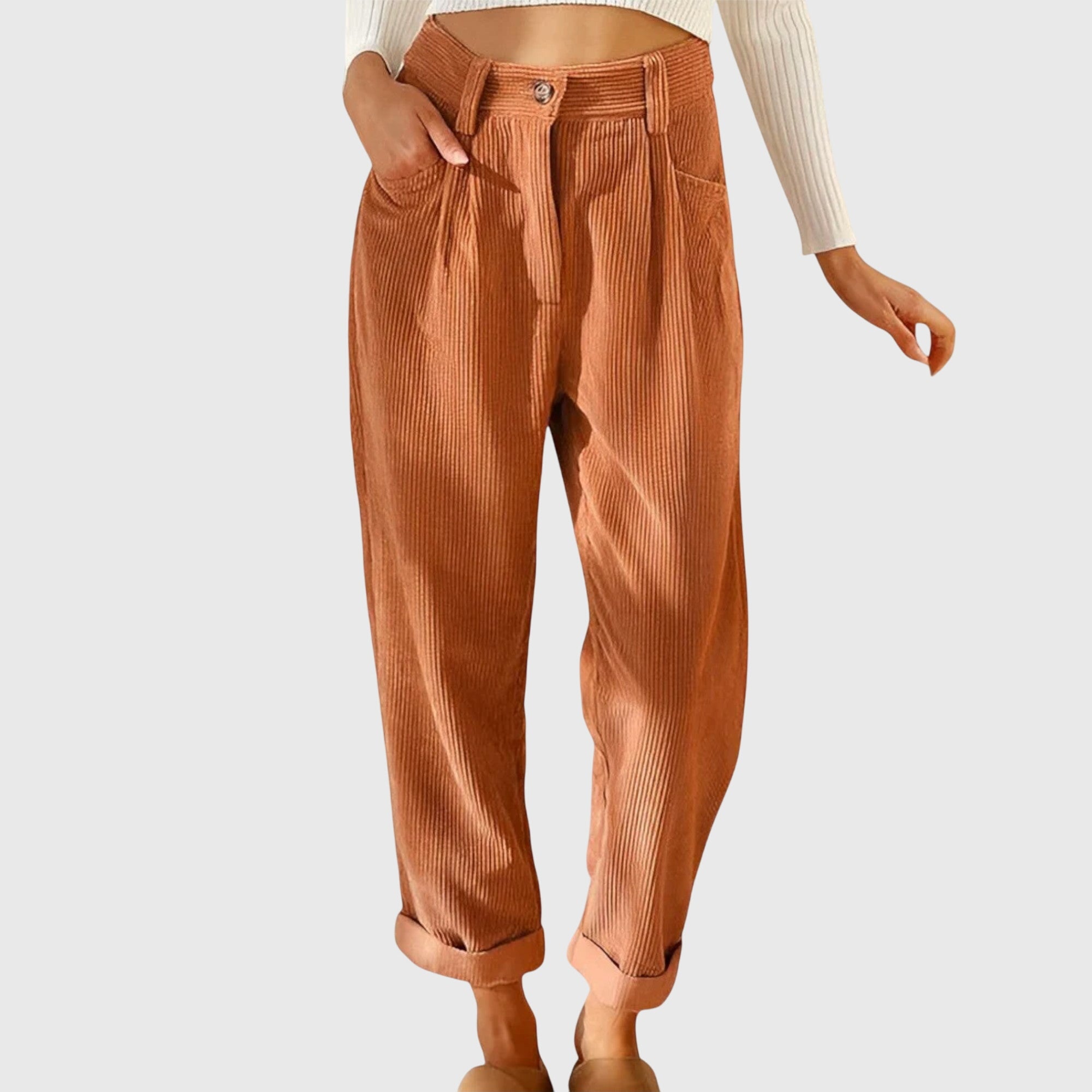 Jana - Modern Cord Pants - Novela New York