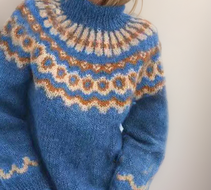 Olivia | Cozy Turtleneck Sweater - Novela New York