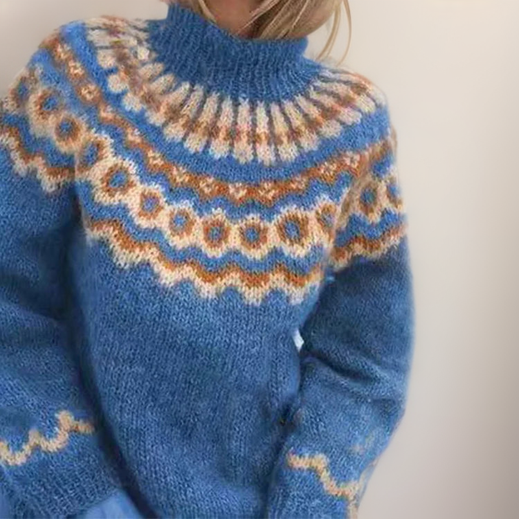 Olivia | Cozy Turtleneck Sweater - Novela New York