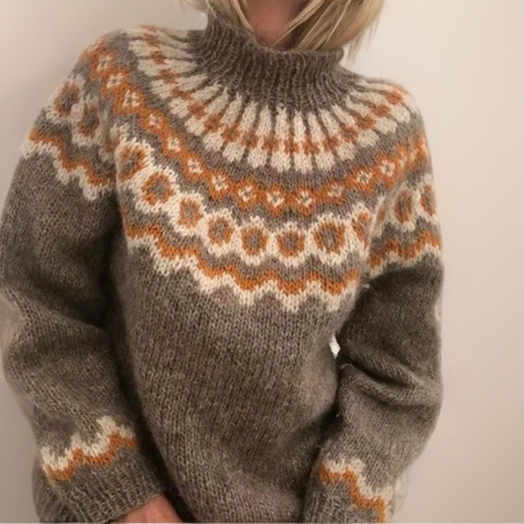 Olivia | Cozy Turtleneck Sweater - Novela New York