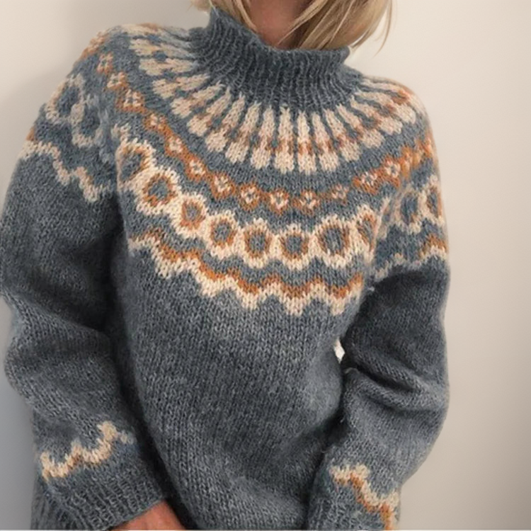 Olivia | Cozy Turtleneck Sweater - Novela New York