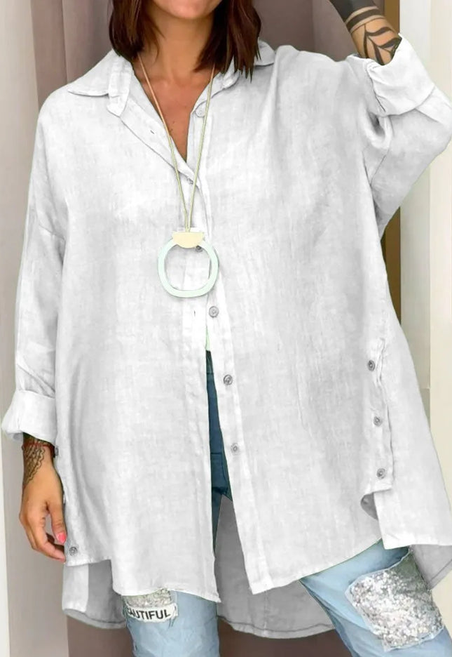 Sophia™ | Oversized Button Shirt - Novela New York