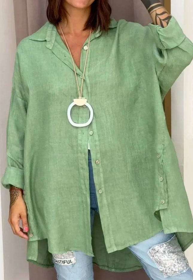 Sophia™ | Oversized Button Shirt - Novela New York