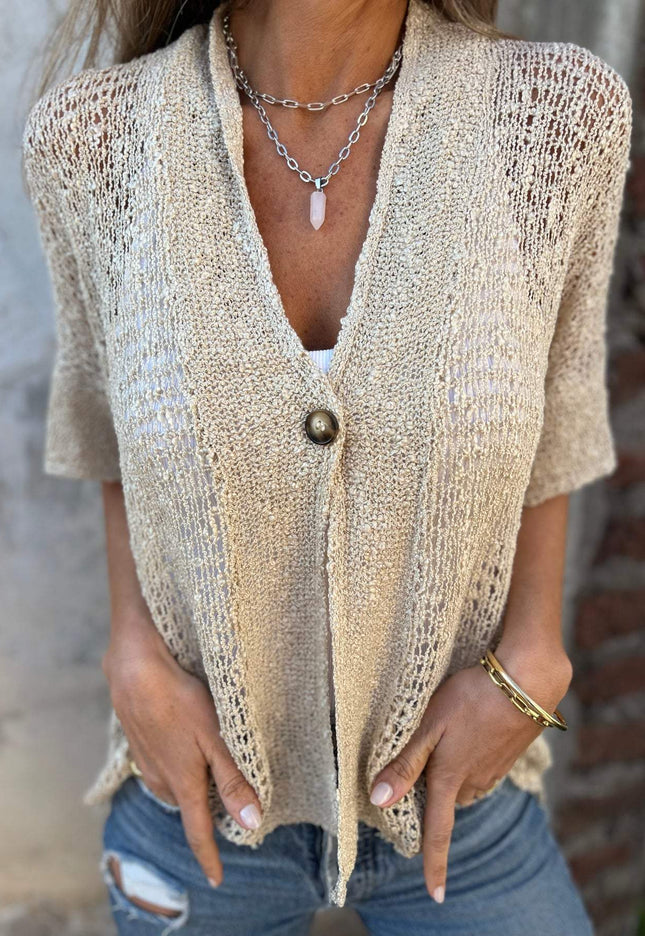 Ivonie™ | Elegant Textured Top - Novela New York
