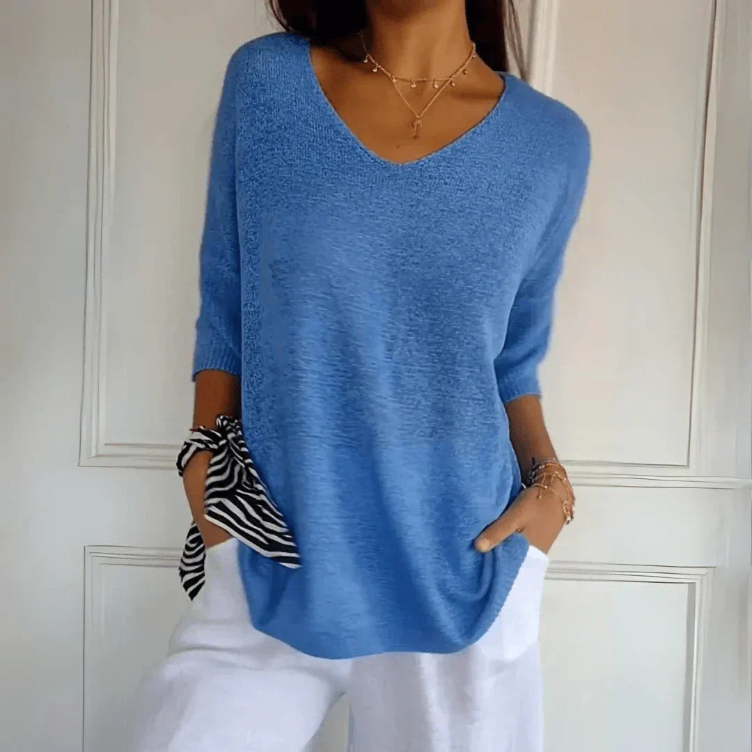 Azure™ | Relaxed Elegant Top - Novela New York