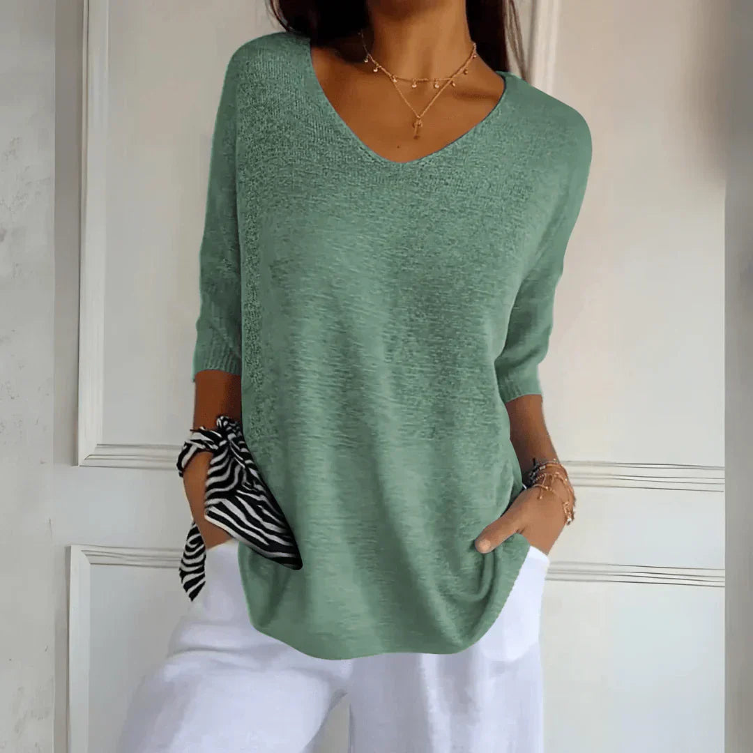 Azure™ | Relaxed Elegant Top - Novela New York