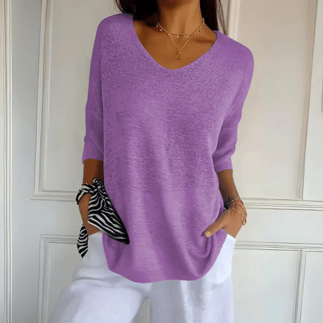 Azure™ | Relaxed Elegant Top - Novela New York