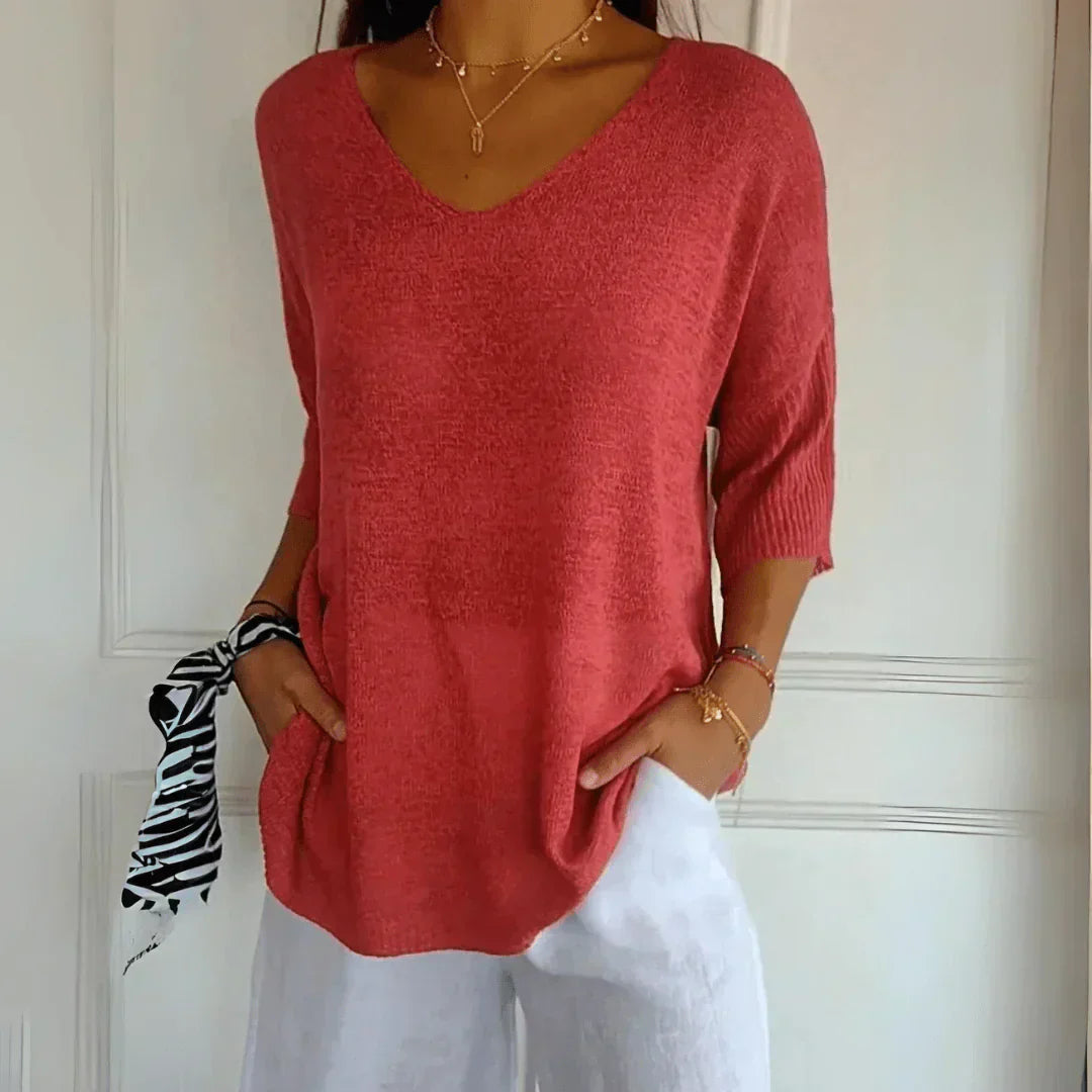 Azure™ | Relaxed Elegant Top - Novela New York