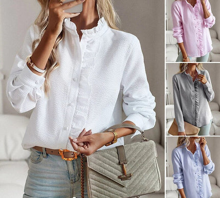 Belle™ | Elegant Polo Blouse - Novela New York