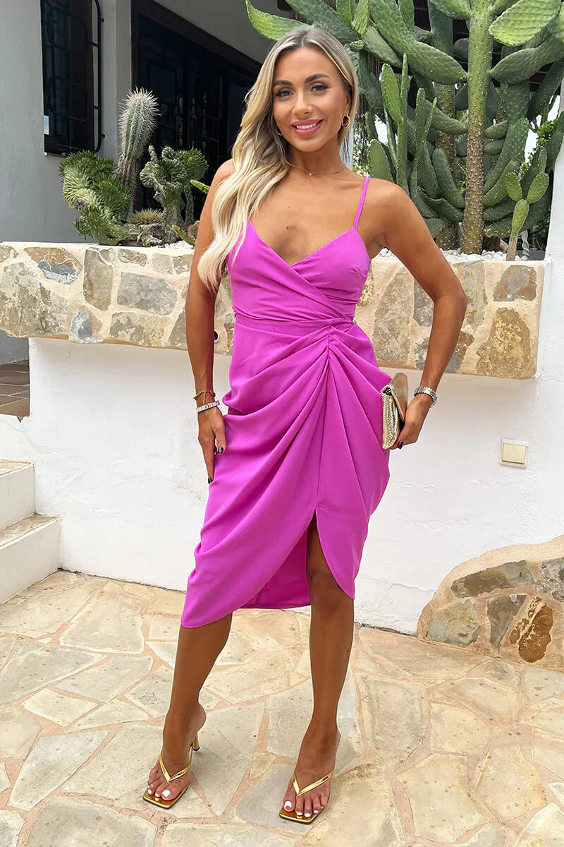Inès | Satin & Sculpting Dress - Novela New York
