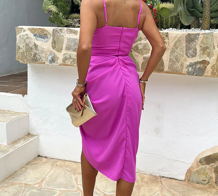 Inès | Satin & Sculpting Dress - Novela New York