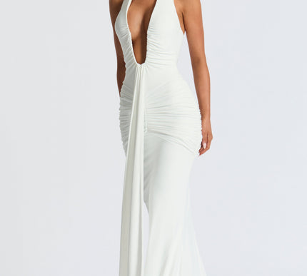 Rosetta | Mermaid Dress & Bold Décolleté - Novela New York