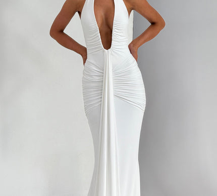 Rosetta | Mermaid Dress & Bold Décolleté - Novela New York