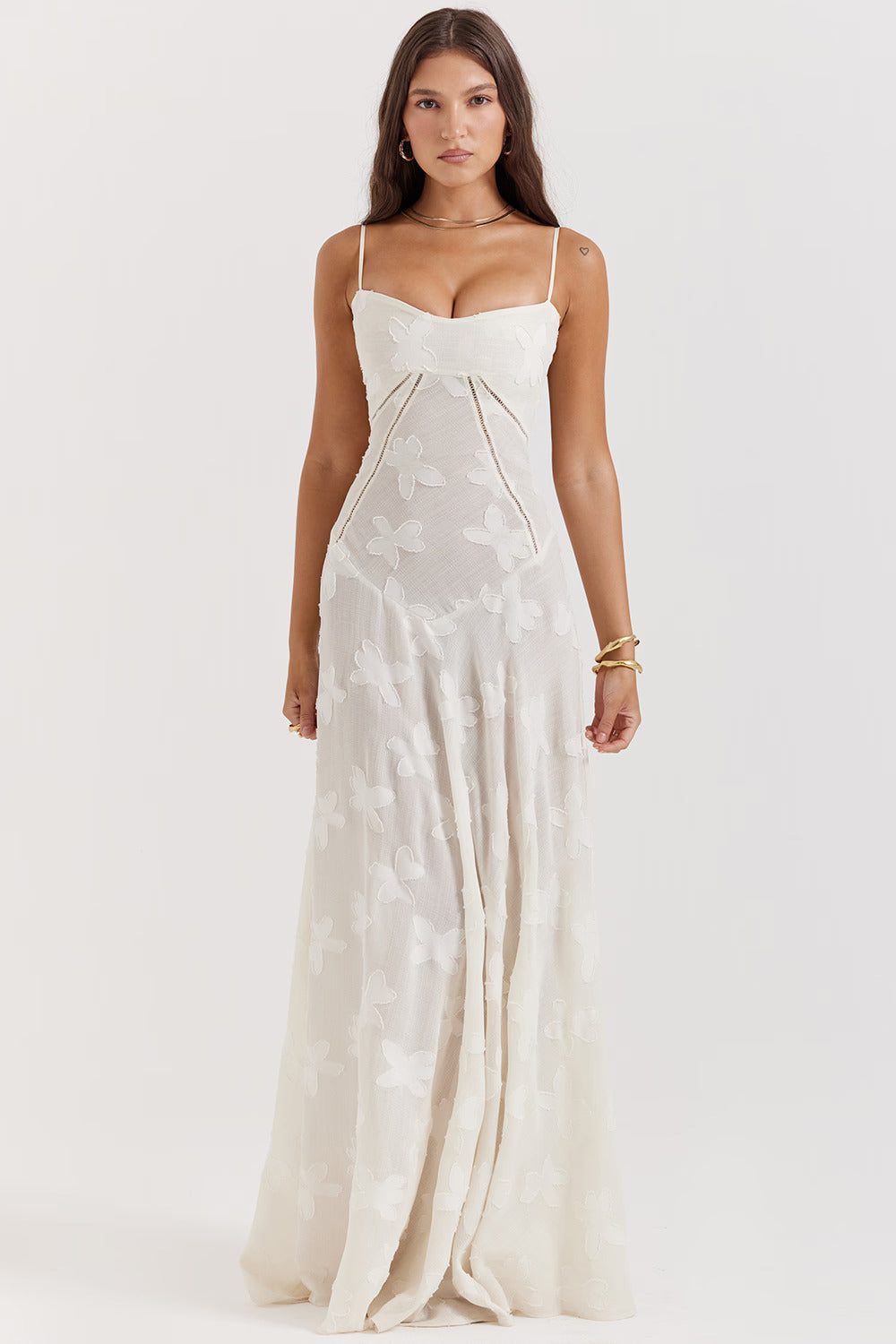 Inaya | Transparent Dress & Dark Elegance - Novela New York