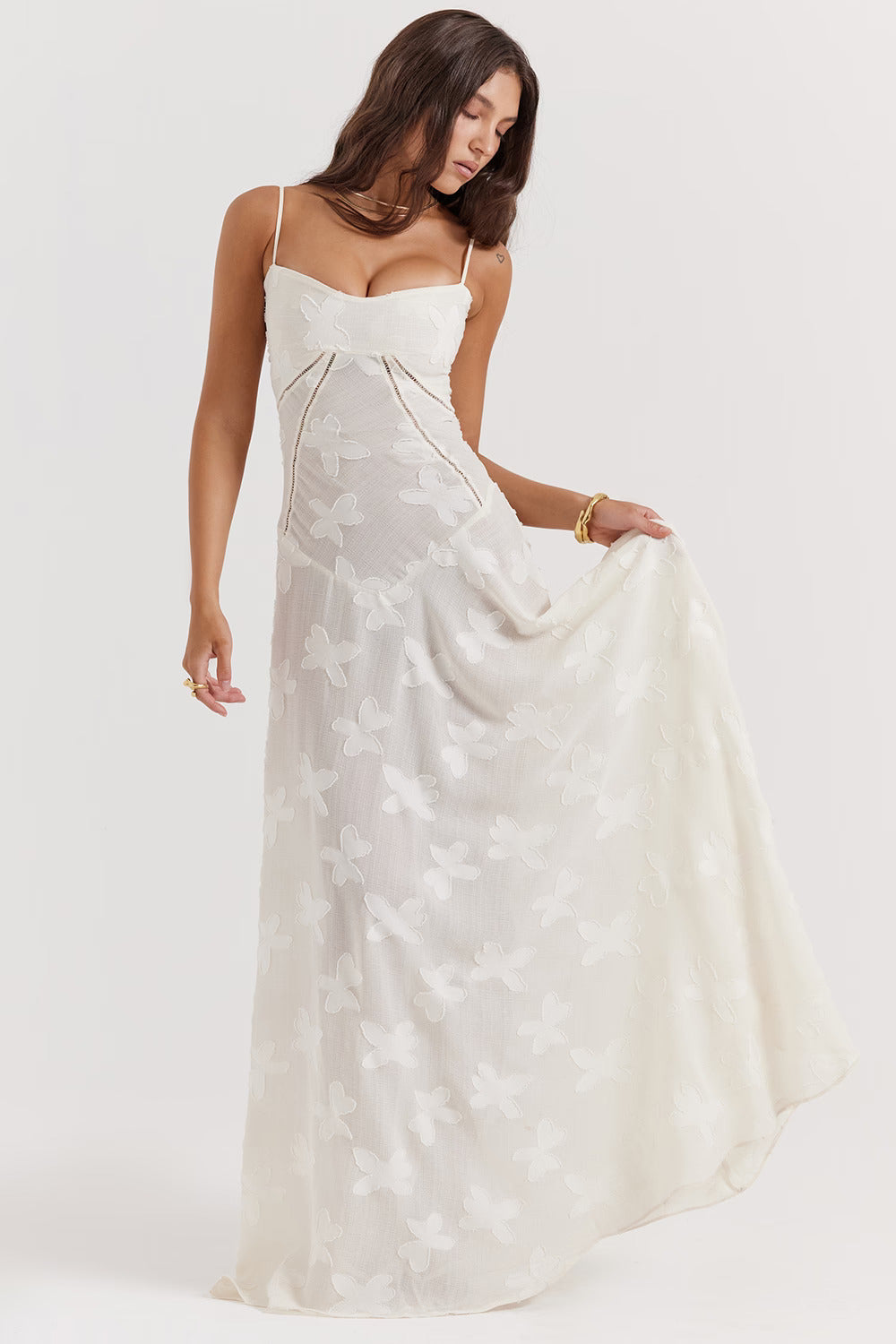 Inaya | Transparent Dress & Dark Elegance - Novela New York