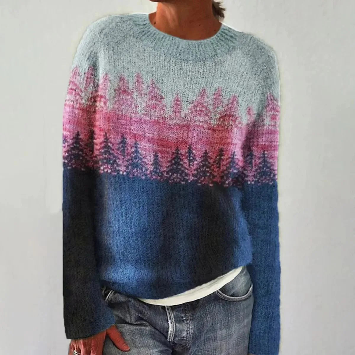 Silvana | Cozy Retro Sweater - Novela New York
