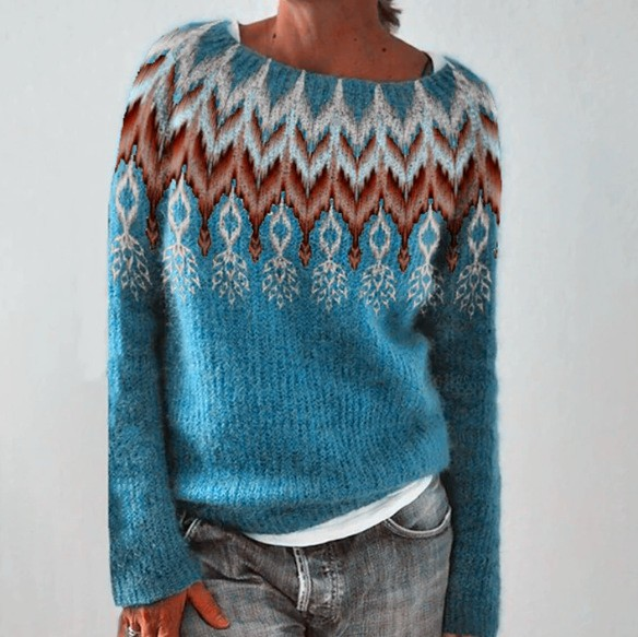 Emily | Cozy Retro Sweater - Novela New York